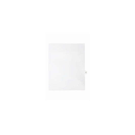 Onglets numériques Sterling, n° 10, blancs, format lettre, coupe 1/15, paquet de 25