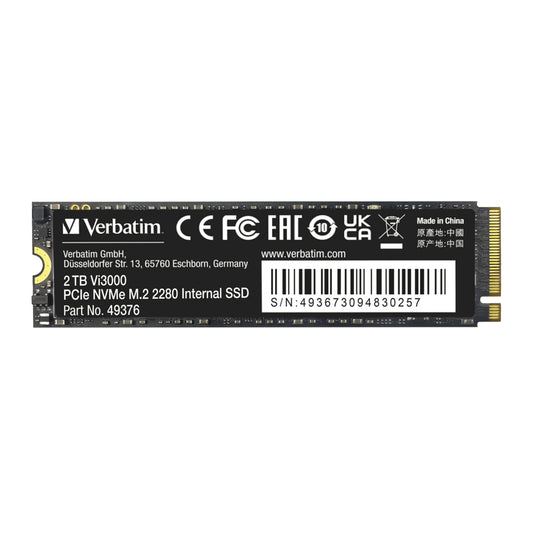 Verbatim 2 TB Vi3000 Internal SSD - Black