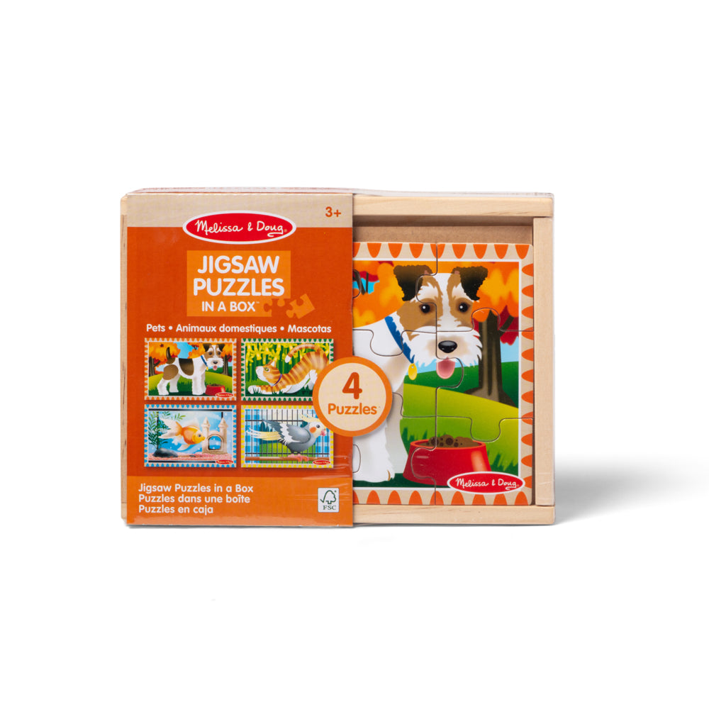 Coffret de puzzles Melissa &amp; Doug Pets