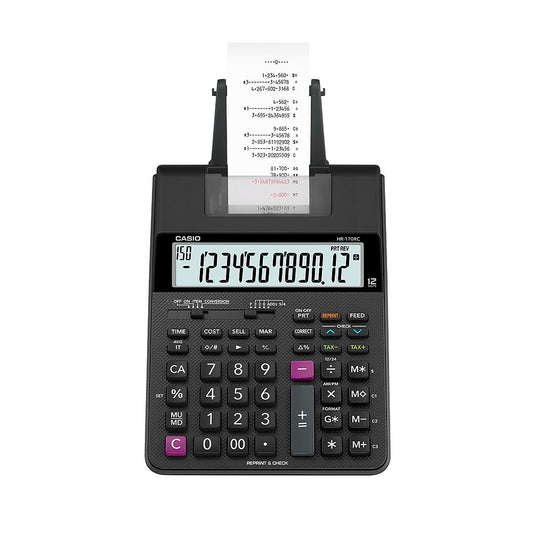 Casio HR-170RC Compact with 150 Step Check and Edit