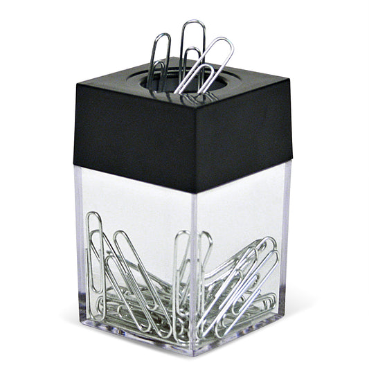 Distributeur de trombones magnétiques ACCO - Noir/Transparent