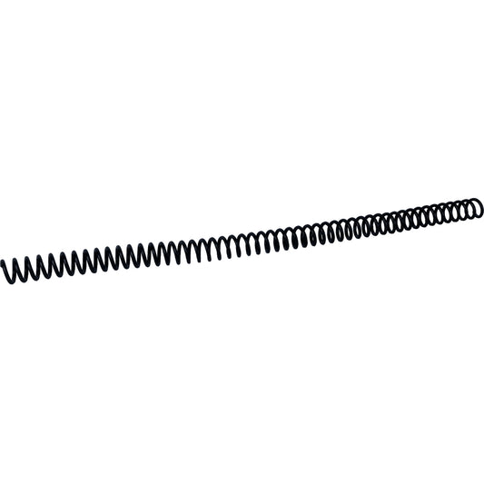 Southwest Plastic Coil - 10mm - 4:1 Pitch - 12" - Black - 100 Pack