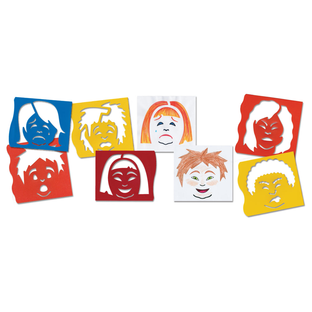 Roylco Mix & Match Emotion Stencils
