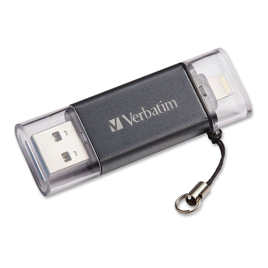 Clé USB 3.0 Verbatim Store 'n' Go Dual 16 Go - Graphite