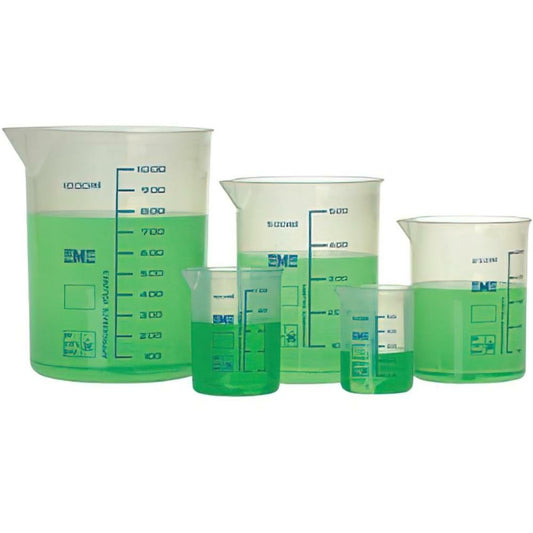 SI Manufacturing Nesting Graduated Beakers - 5 Set