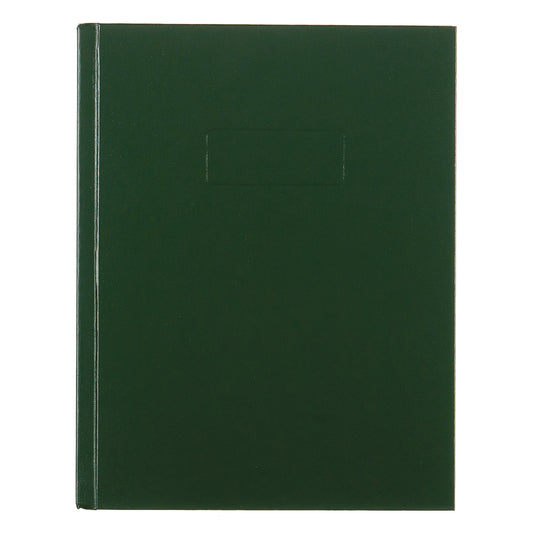 Carnet de notes ligné Blueline avec onglets adhésifs - 9 1/4" x 7 1/4" - Vert