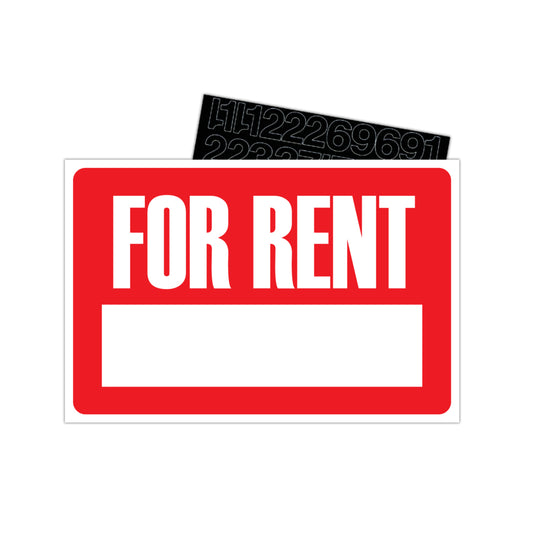 Headline Sign Kits - For Rent - 8" x 12"