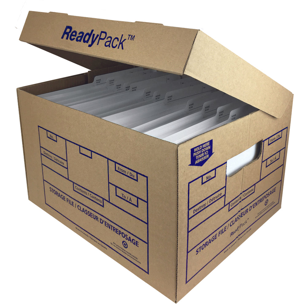 ReadyPack Kraft File Storage Box - 12 Pack – D2D HealthCo.