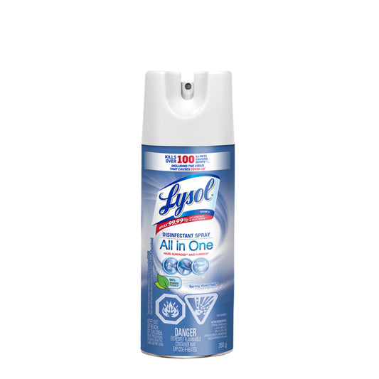 Lysol Disinfectant Spray - Spring Waterfall Scent - 350G