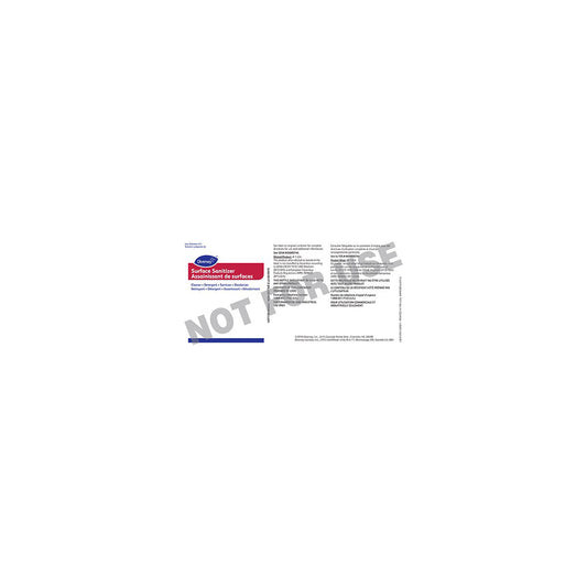 LABEL,SURFACE SANITIZER,10 Pack