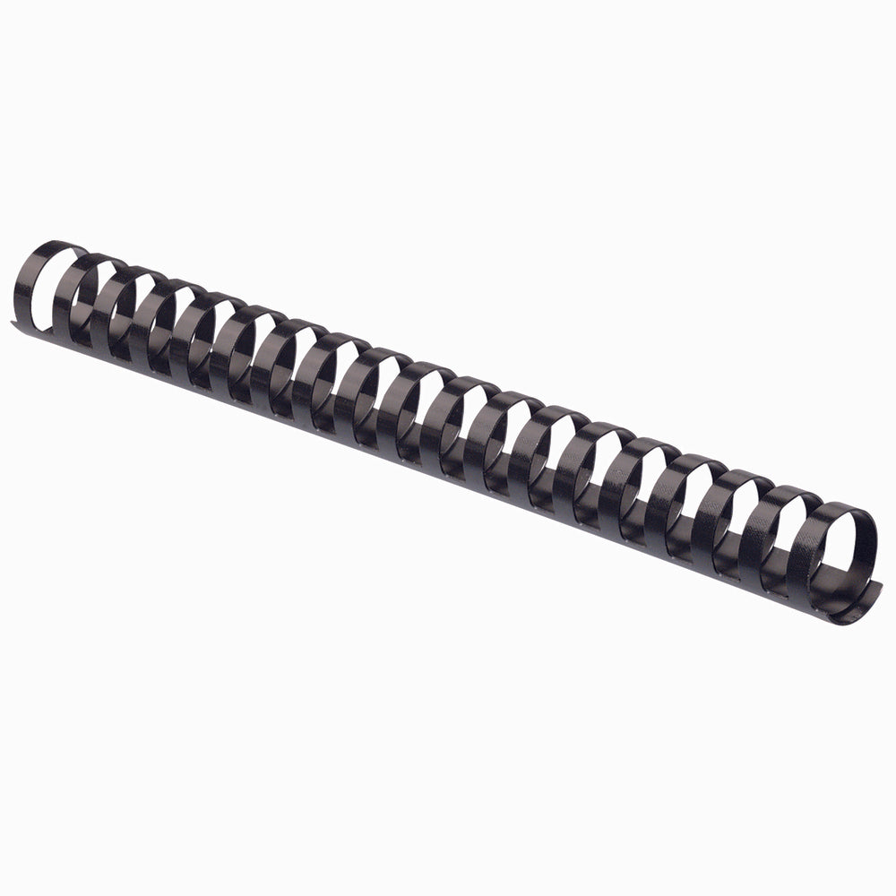 Fellowes Plastic Wire Binding Combs - 1" Diameter - Black - 100 Pack