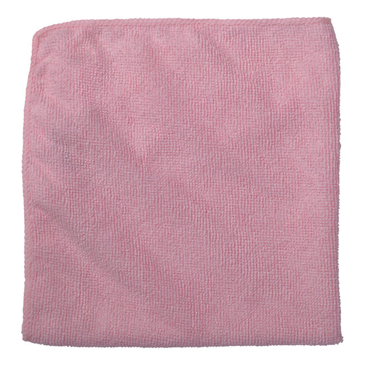 Rubbermaid Commercial Microfiber Light Duty Cloth - Pink