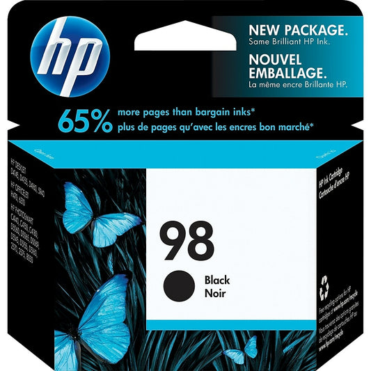 HP 98 Black Original Ink Cartridge (C9364WN)
