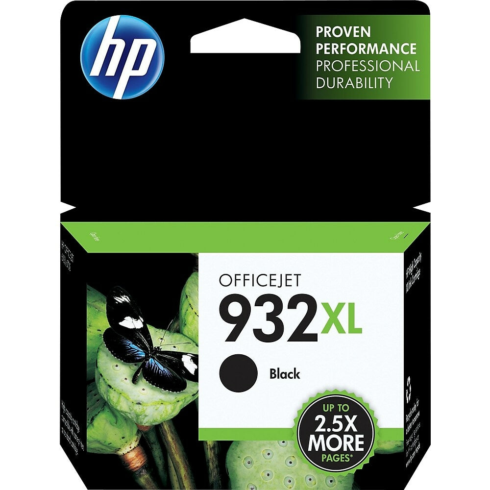 Cartouche d'encre noire HP 932XL à haut rendement (CN053AN)