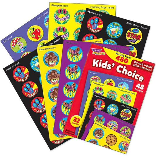 TREND Stinky Stickers Kids' Choice Variety Pack