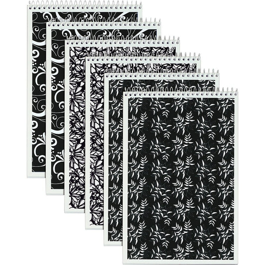 Tops Steno Books, 6" x 9", 160 Pages, 6 Pack