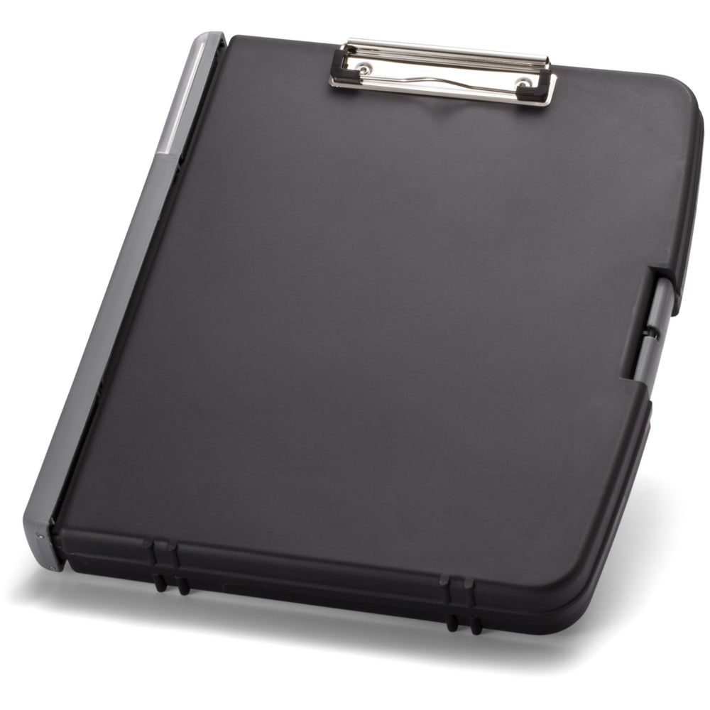 Officemate Ring Binder Clipboard Storage Box - Charcoal
