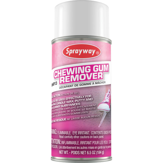 Sprayway Aerosol Chewing Gum Remover - 6.5 oz - 12 Pack