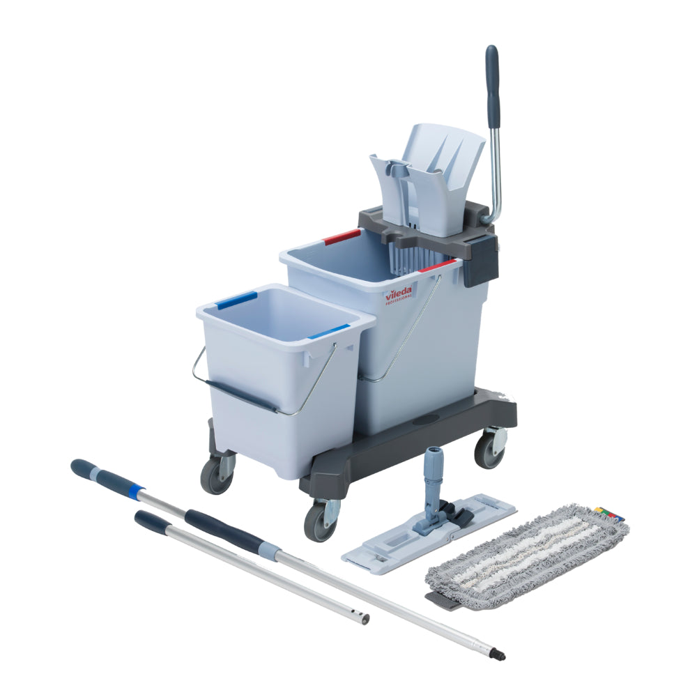 Vileda UltraSpeed Pro Double Bucket Kit