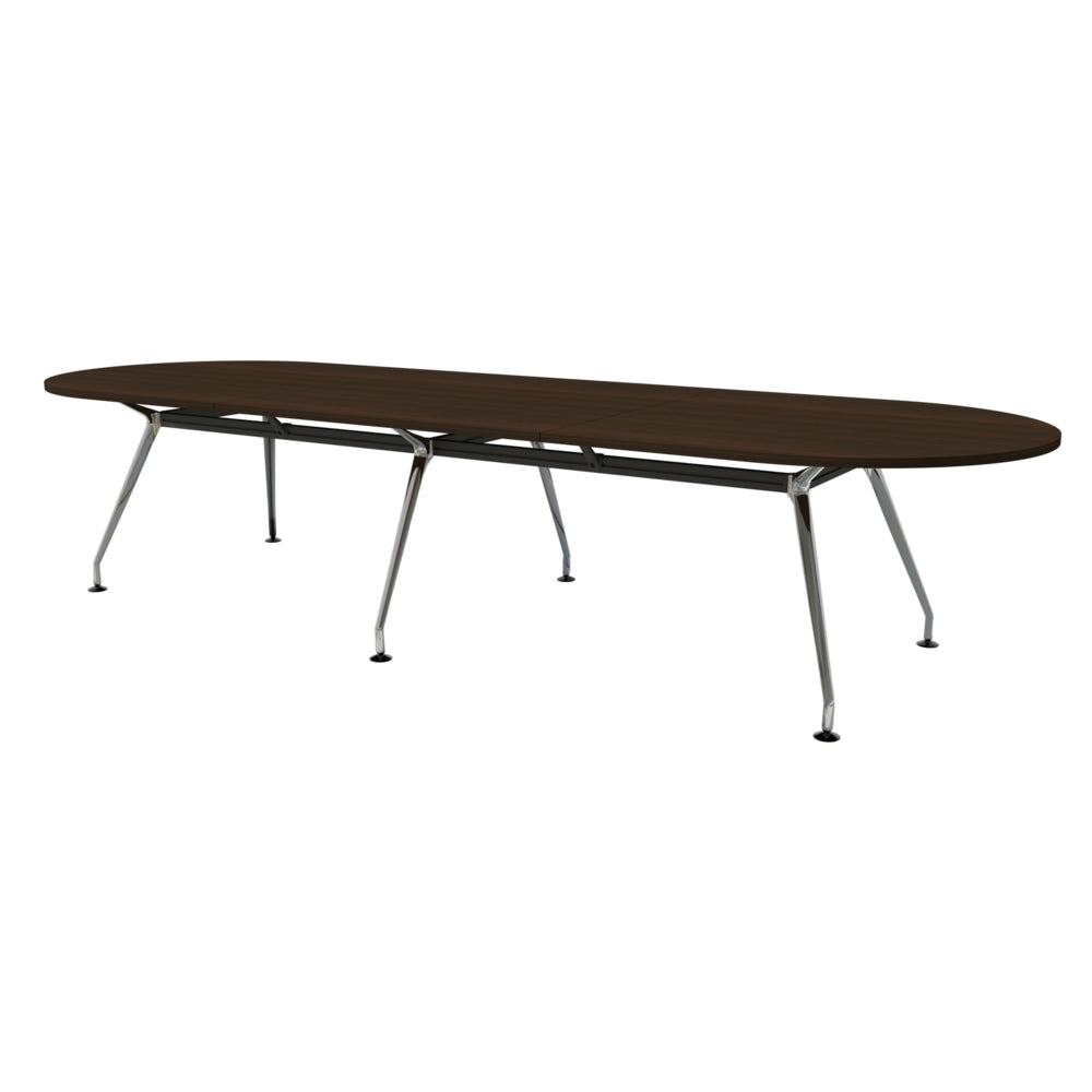 Table de conférence haut de gamme Heartwood HDL Innovations pour 10 personnes, style hippodrome