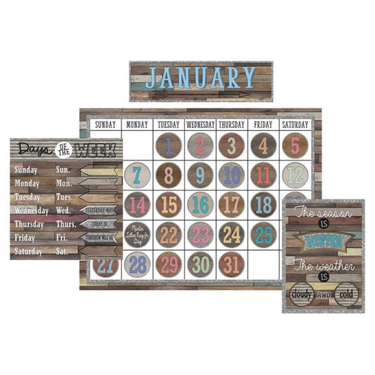 Calendrier de salle de classe Home Sweet, présentoir pour tableau d'affichage, 84 pièces