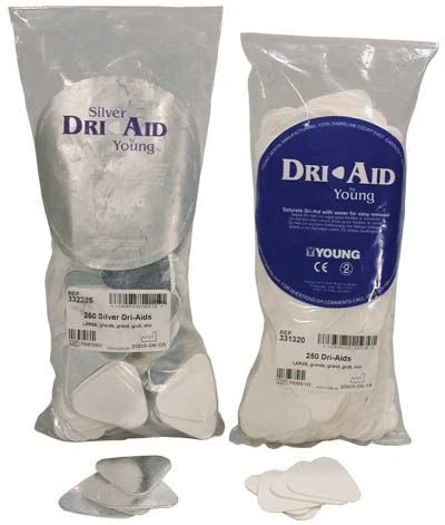 DRI-AID Plain Large/Small 250/Bx (Young)       (#331320#331125)