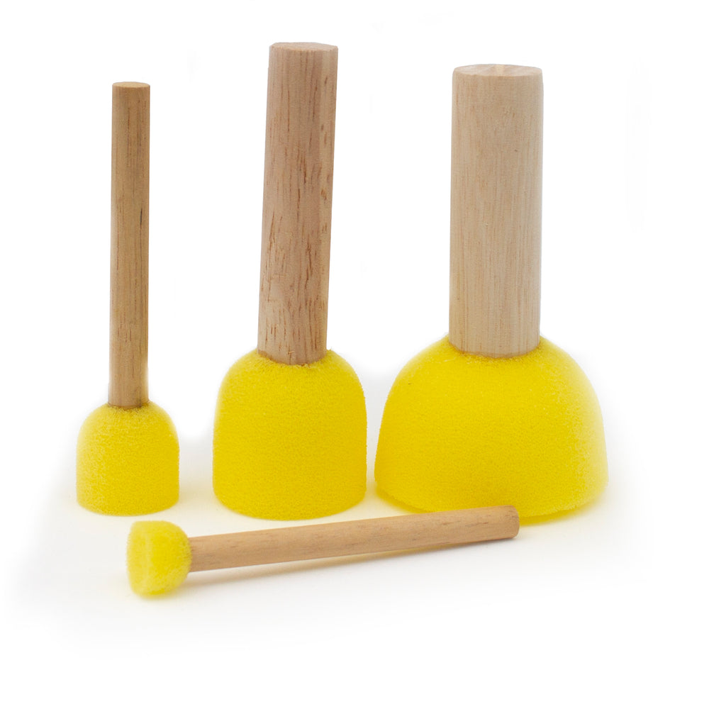 Ensemble de 4 pinceaux éponges