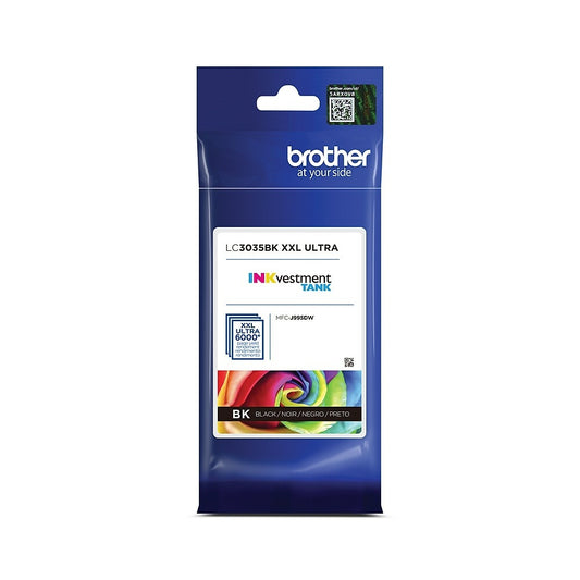 Brother LC3035BKS Ultra High Yield Inkvestment Ink Cartridge, Black