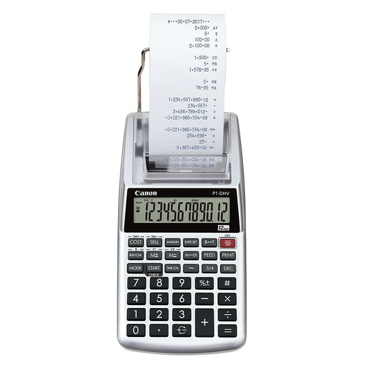 Canon P1-DHV-3 12-Digit Printing Calculator