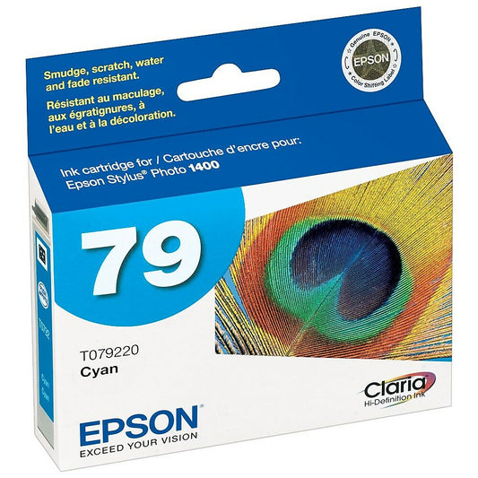 Cartouche d'encre haute capacité Epson 79 (T079220) - Cyan