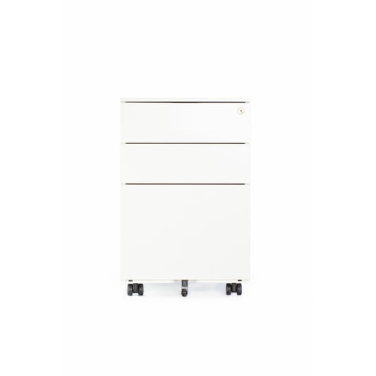 Armoire à trois tiroirs Gry Mattr - Blanc