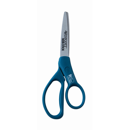 Westcott KleenEarth 7" Non-Stick Antimicrobial Scissors