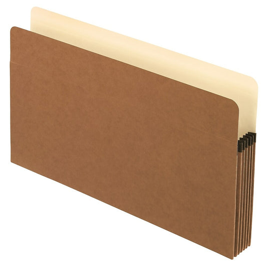 Staples File Pocket, 5.25" Expansion, Legal, 5 Pack