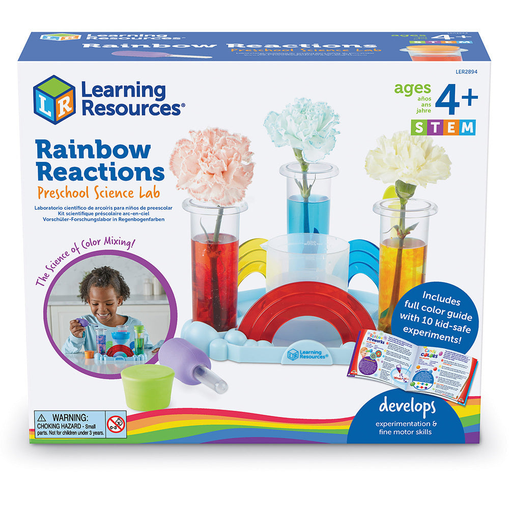Learning Resources Rainbow Reactions Pre-School Science Lab