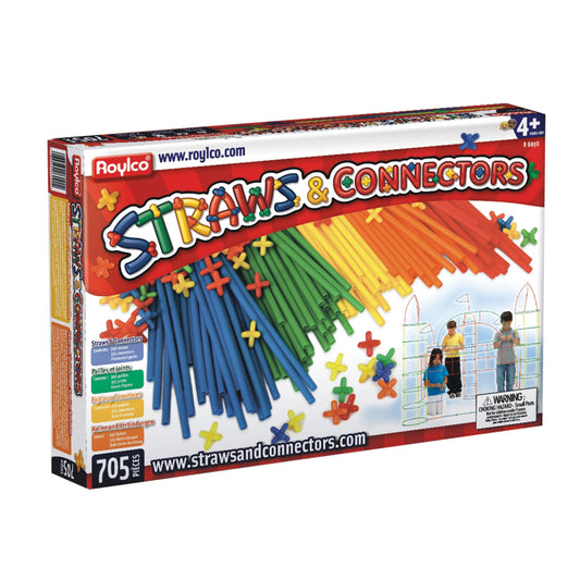 Pailles et connecteurs Roylco 705 pièces
