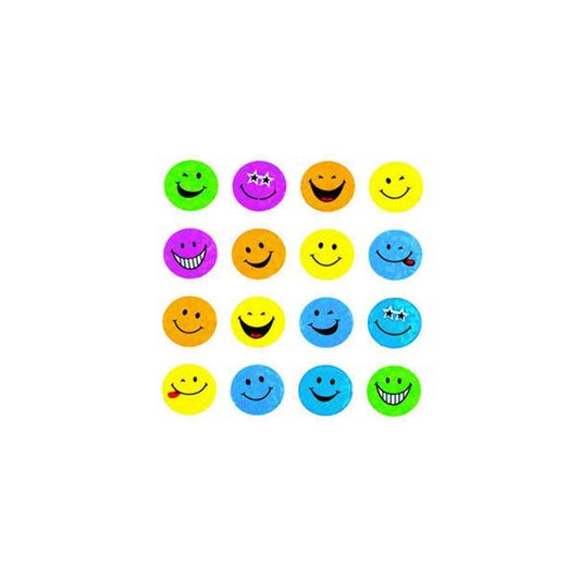 Autocollants Lion argenté et sableux - Happy Face Tinies