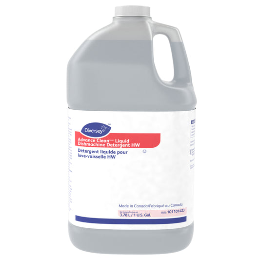 Diversey Advance clean dish detergent - 3.78L - 4 Pack