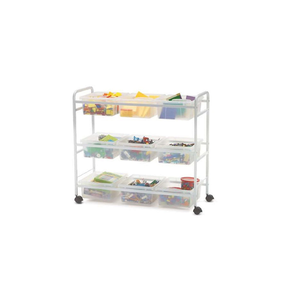 Chariot de rangement Copernicus STEM - Transparent
