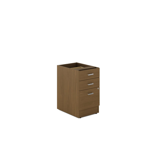 Caisson de bureau Newland Offices to Go avec 2 boîtes et 1 classeur - Marron