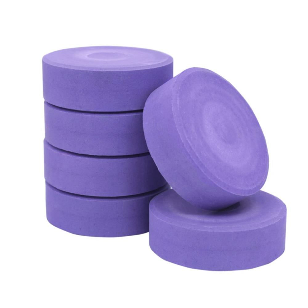 Bloc de peinture Tempera violet, paquet de 6