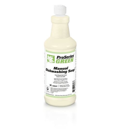 Liquide vaisselle manuel vert ProSeries - 1 litre - Paquet de 6