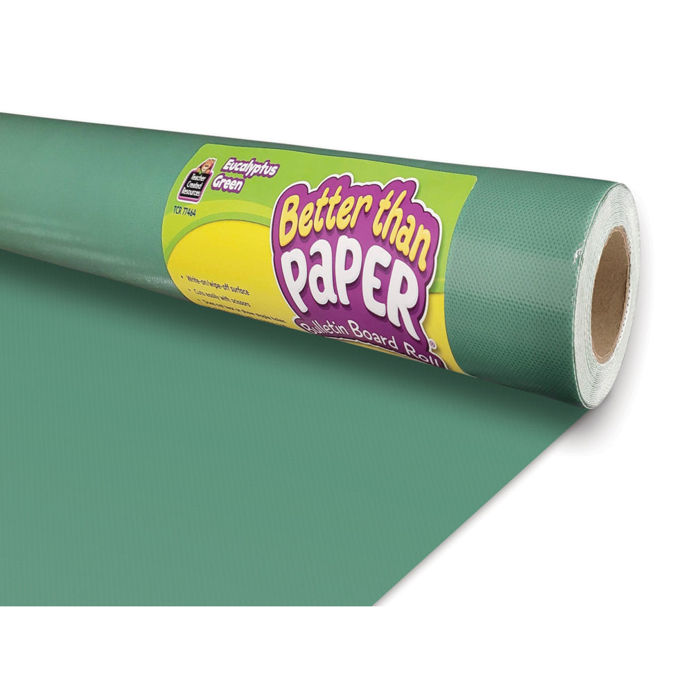 Teachers Created Resource Better Than Paper Bulletin Board Roll - Eucalyptus Green