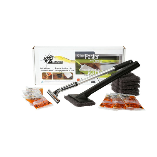 Scotch-Brite Quick Clean Griddle Cleaning System Kit