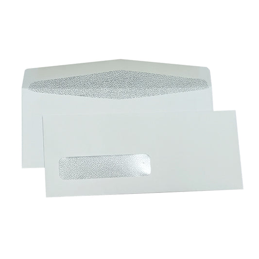 SupremeX Envelope with Window - 3-5/8" x 8-5/8" - White - 500 Pack
