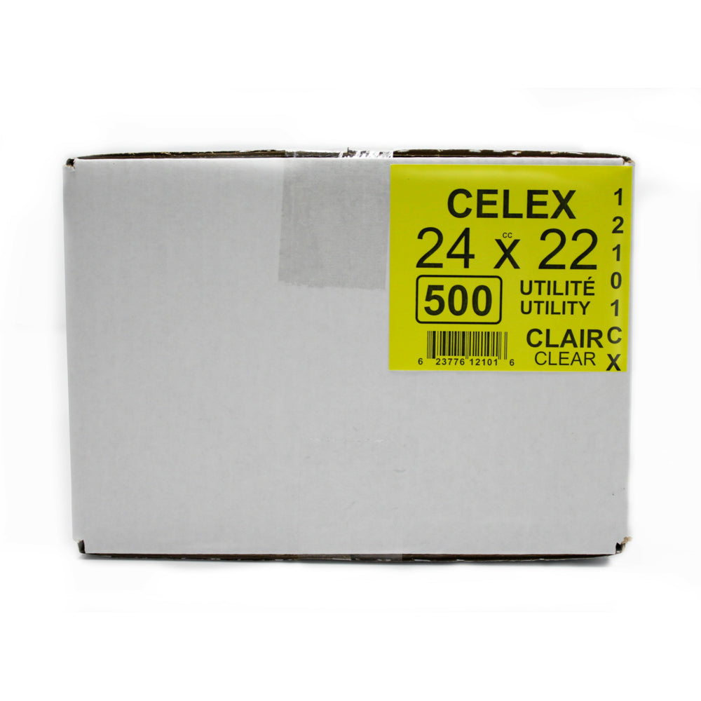 Sacs poubelle Eco II - 24" x 22" - Utilitaires - Teinte transparente - Paquet de 1000