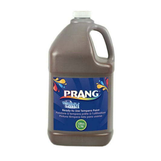 Prang Washable Liquid Tempera 3.78 L Brown