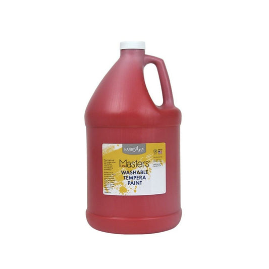 Little Masters Washable Tempera Paint - 3.78L - Red