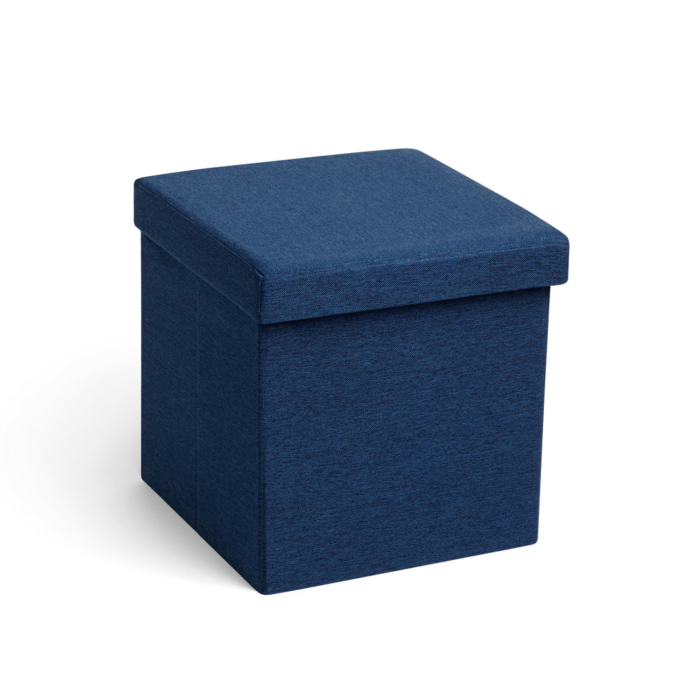 Poppin Box Seat - Navy Blue