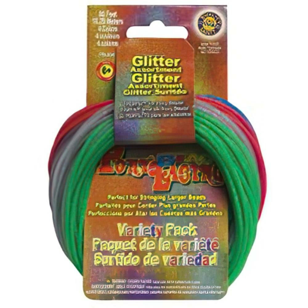 Pepperell Pony Bead Lacing Glitter Variety Pack