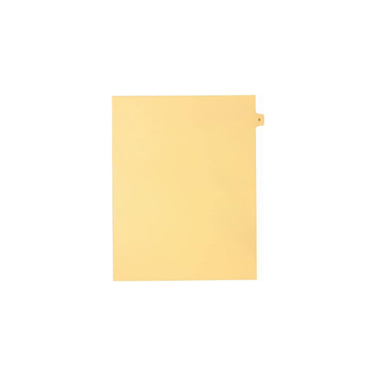Onglets Sterling Alpha Singles, lettre B, chamois, format lettre, coupe 1/15e, paquet de 25